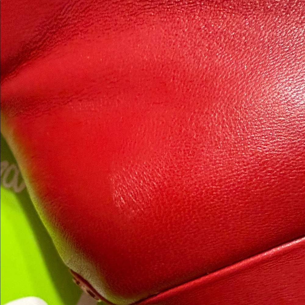 Sam Edelman Vance Red Leather Heeled Boots - Picture 3 of 9